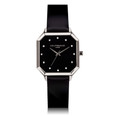 Night Watch-Steel Case, 12 diamonds